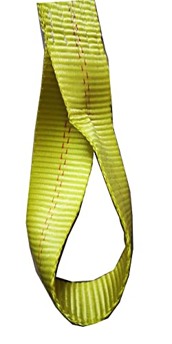 2 Inches High Strength Reinforced Soft Loop,Motorcycle Tie Down Straps,11000Lbs Breaking Strength 4 Pack-Yellow