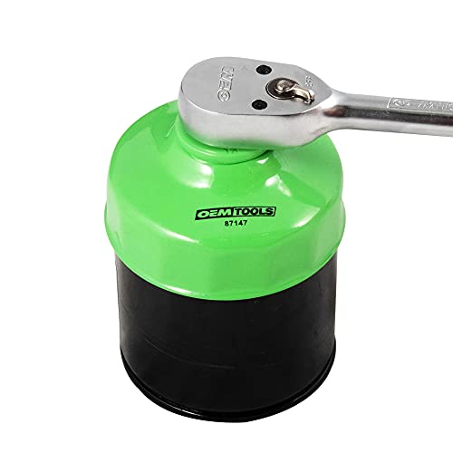 OEMTOOLS 87147 76 Millimeter and 14 Flute Oil Filter Wrench - style: 76 mm 14 Flute