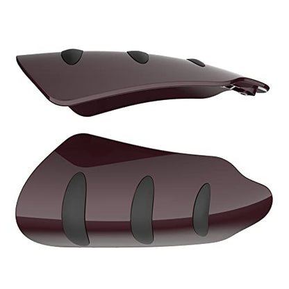 Advanblack Color Matched Hand Guard For Harley Touring & Softails - color: Black Cherry