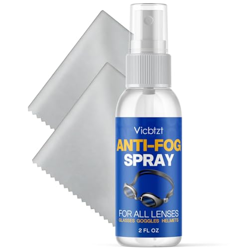 Anti Fog Spray for Swim Goggles, Snorkel Mask & Scuba Masks, Reef Safe & Long-Lasting Defogger for Swimming, Diving, Snorkeling, Skiing, Paintball, Motorcycling - 2 fl oz