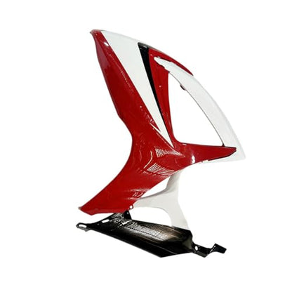 FLPRO Motorcycle Fairings Compatible for Suzuki 06 07 GSXR600 GSXR750 K6 2006 2007 GSX-R600 GSX-R750 Fairing Kit ABS Plastic Injection Bodywork Red White Black Body Kits - color: Red White Black-1