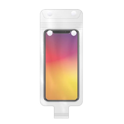 Motorcycle Handlebar Phone Bag | Handlebar Waterproof Clear Phone Pouch | Motorcycle Mobile Holder High Sensitivity Charging Port Cover for Takeaway Rider Cycling