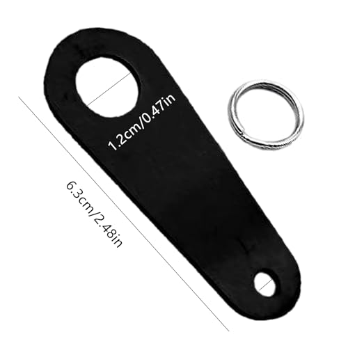 Motorcycle Bell Hangers Guardian Bell Hanger with Split Ring, 2 Pieces Luck Riding Bell Hangers, Universal Fit for Any Bells