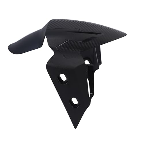 Minho Motorcycle Front Fender Modification Kit Set in PP Material Come with Mounting Bracket Compatible with YAMAHA Zuma 125cc 2022 2023 Tank 200cc,Carbon Fiber Style