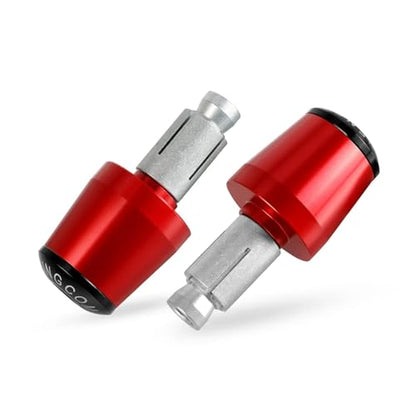 7/8'' Anti-Slip Grip Hand Motorcycle Handlebar Handle Bar Grips End Plugs For HONDA Rebel300 CMX500 CMX300 Rebel CMX 500 300(Red Ends NO LOGO) - color: Red Ends NO LOGO