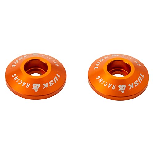 Tusk Bar Ends (Orange) - color: Orange