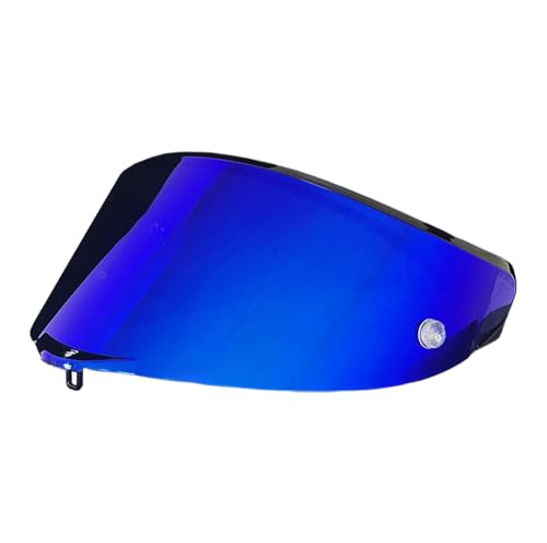 Pista GPR Helmet VisorFor AGV Pista GPRR, Pista GPR, Corsa-R Helmet Face Shield Visor Windshield Uv-Protected (Revo Deep Blue-Day use only) - color: Revo Deep Blue-day use only