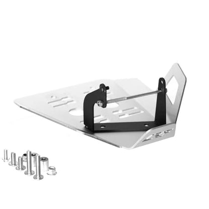 Front Skid Plate Lower Engine Bash Cover Guard For CRF110F 2013-2024 (Silver) - color: Silver