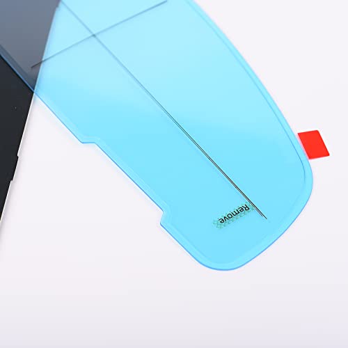 Helmet Visor Anti Fog Film,Fog-Free Inner Layer Pre-Cut Compatible with Arai Helmets | For Easy Install in Cold or Rain,3.7"x11.5" Clear Adhesive Film - size: ARAI