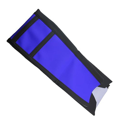 Motorcycle Universal Seat Cover Non-Slip Suitable Rubber Striped Seat Covers Soft For YZ125 YZ250 YZ450F WR250F WR450F TTR230 WR400F XTZ125 YZ WR TTR 125 250 Dirt Pit Bike Motocross Off Road Motorbike - color: Blue
