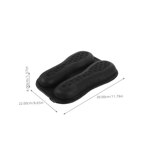 Amosfun Motorcycle Seat Cushion Pad Honeycomb Gel Design Breathable Motorcycle Seat Cover for Long Rides Fit for Motorcycles Electric Bikes
