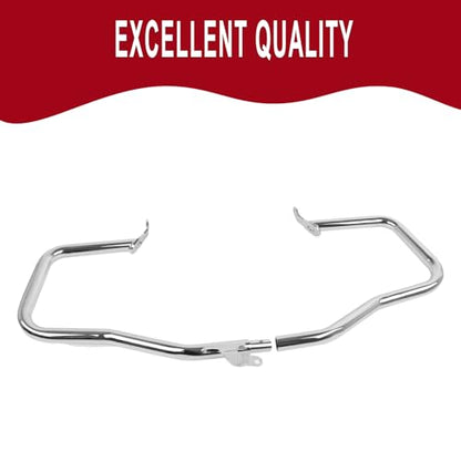 Highway Crash Bar Engine Guard Replacement for BMW R18 2020-2025 R18 B 2021-2025 R18 Classic Transcontinental 2021-2025 R18 Roctane 2023 2024 2025(Chrome) - color: Chrome