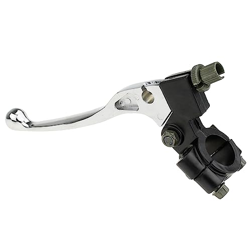 HIAORS 7/8" Left Clutch Brake Handle Lever Perch Compatible with SSR Baja CRF50 CRF125 Dirt Bike KX60 KX125 KLX110 KDX200 KDX250 PW80 TTR90 50cc 80cc 70cc 100cc 125cc 250cc Pit Bikes Motocross Parts
