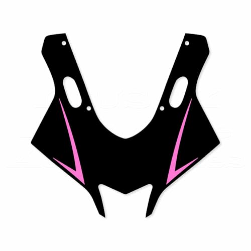 Motorcycle Front Fairing Reflective Sticker Decals,Pink | Compatible with Yamaha YZF R25 R3 2019-2022 - color: Pink