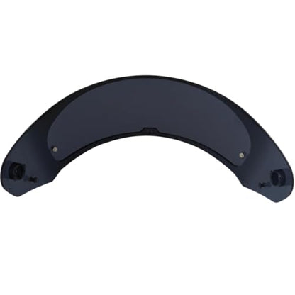 Assault Helmet Visor,Motorcycle Helmet Face Shield Compatible with Assault/Rapid/Stream/FF320/FF353/FF328/FF800 (Dark Smoke) - color: Dark Smoke