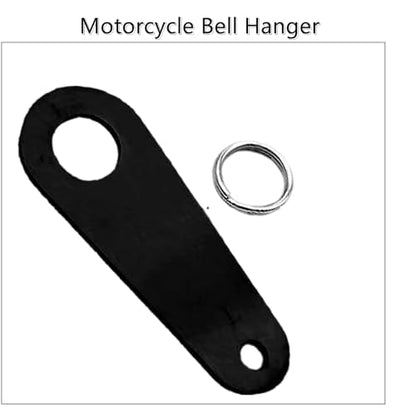 Motorcycle Bell Hangers Guardian Bell Hanger with Split Ring, 2 Pieces Luck Riding Bell Hangers, Universal Fit for Any Bells