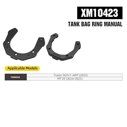 Rhinowalk Motorcycle Tank Bag Adapter Base with Strong Magnetic-XM10423 - color: Black423