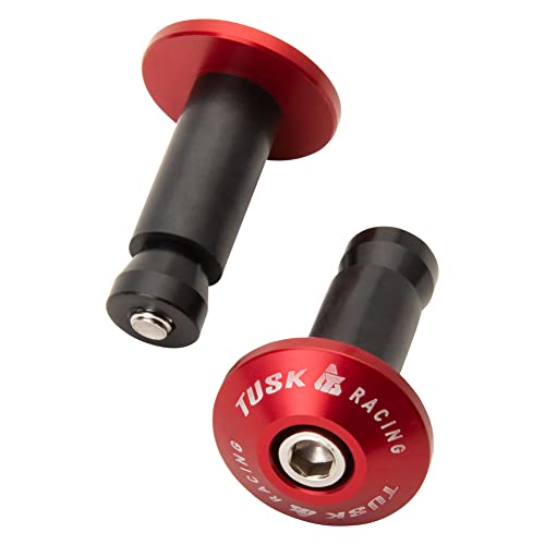 Tusk Bar Ends (Red) - color: Red
