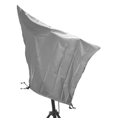 Multi-Purpose Using Tear-Resistant Materials Against Dusts Rain Sun Cover - color: silver