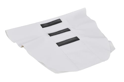 Ebike Seat Cover for Yozma In 10 Electric Dirt Pit Bike Non-Slip Soft Cushion Black - color: white background black stripes