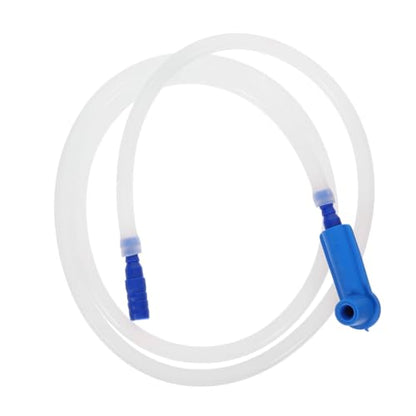 Healifty Car Brake Bleeder Hose 47In Flexible Oil Bleeding Pipe with Secure Connectors for Automotive and Motorcycle Brake System Repair