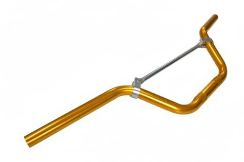 JRL 7/8" Mid Handlebars Handle Bars Fit ATV Pit Dirt Bike Offroad Motorcycle (Yellow) - color: Yellow