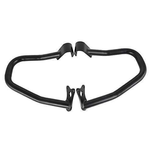 TCT-MOTORPARTS Engine Guard Highway Crash Bar Guard Support Fit for Indian Scout 2015-2024; Scout Bobber ABS 2018-2023; Scout Sixty 2016-2024 (Repl. 2881756-156) Black - color: Black