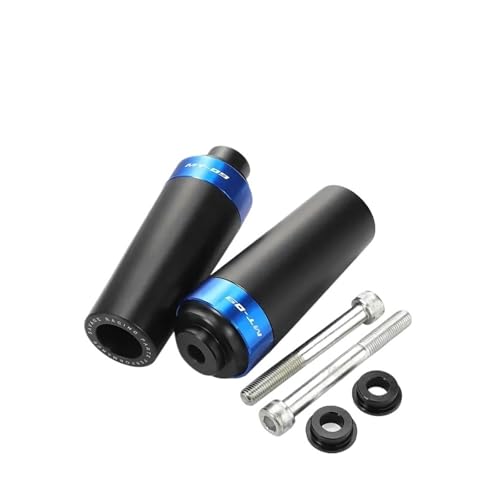 Motorcycle Falling Protection Axle Fork Wheel Crash Sliders for Ya&maha MT-09 FZ-09 MT09 FZ09 MT FZ 09 2014-2016 Frame Slider Anti-Fall Balls - color: Blue Frame Slider