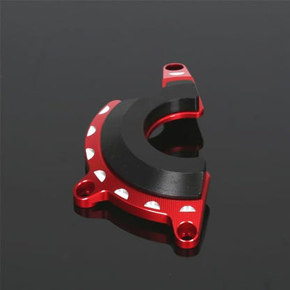 Monkey125 Left Right Engine Cover Protector Slider Compatible with Monkey 125 2022-2024 JB03 3D CNC Motorcycle Engine Crankcase Guard (Red) - color: Red