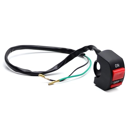 iJDMTOY Universal Fit 7/8-Inch Handlebar Separated Flip On/Off Switch, Compatible with Motorcycle Dirt Bike ATV UTV Lights (Headlight, Fog/Driving Light, Light Bar) or Horn, etc - style: Separate Switch