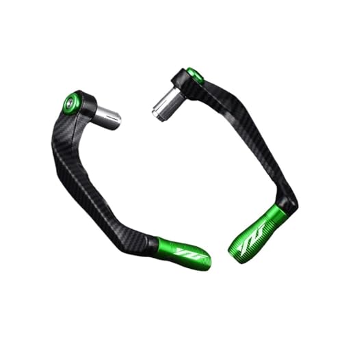 Handguard Motorcycle Handlebar Grips Guard Brake Clutch Lever Protector for Yam&aha YZF R1 R6 2005 2006 2007 2008 2009 2010 2011 2012 2013, Green - color: Green