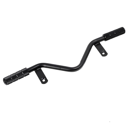 Mokuo Motorcycle Highway Extend Footrest Bar in Heavy Iron Material Come with Foot Peg,Compatible with YAMAHA Zuma 125 2009-2014,Black Color - size: 2009-2014 BW's