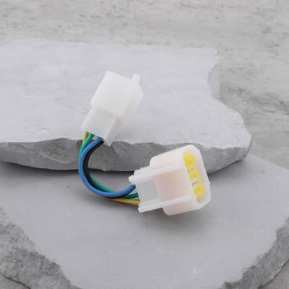 2Pcs 6Pin 5-Wire Motor Hall Adapter Cable Suitable for Most Electric Motorcycles