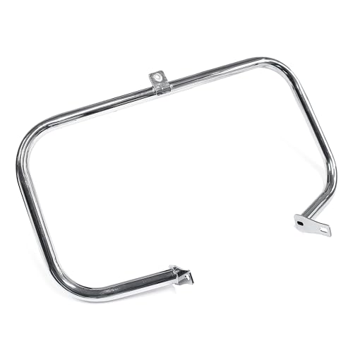 MZS Motorcycle Engine Guard Crash Bar Compatible with Shadow 750 VT750C 2004-2024 / Shadow Phantom 2010-2024 / VT750 Spirit 2007-2014, 1.25" Highway Bar Frame Falling Chrome Protector Chrom