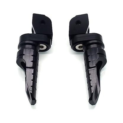 MZS Motorcycle Foot Pegs, Front Double Roating Rider Footpegs Compatible with Monster 696 to 1200 Models/Scrambler 400 800 1100 / Multistrada 950 1200 1260 / Hypermotard 821 950 / Hyperstrada 821 - size: Monster/Scrambler/Multistrada/Hypermotard