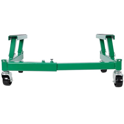 1500lbs ATV Motorcycle Engine Cradle Dolly - Heavy Duty Maintenance Stand | Roll your heavy bike or ATV anywhere with ease—saves your back, protects your frame, and tucks away compactly when not in use