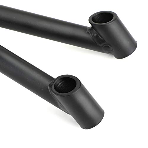 Topteng Rear Foot Pegs Footrests Passenger for Honda CMX300 Rebel 300 2017-2024, CMX500 Rebel 500 2017 2018 2019 2020 2021 2022 2023 2024