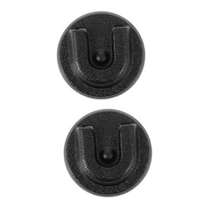 SHOWERORO 2pcs Motorbike Microphone Holder Clip Handheld Radio Mount for Motorcycle Compatible and High-strength Easy Installation for Versatile Use