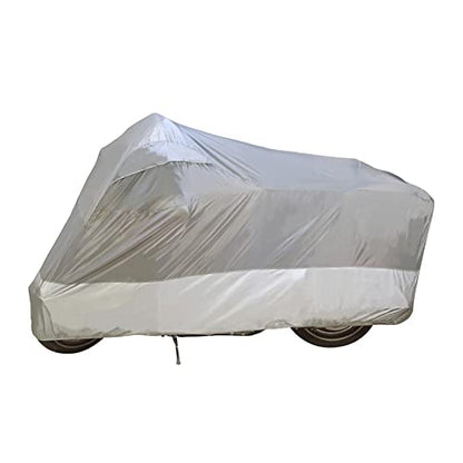 Dowco Guardian 26010-00 UltraLite Water Resistant Indoor/Outdoor Motorcycle Cover: Grey, Medium - size: Medium