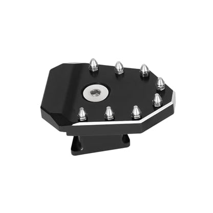 KLR650 Brake Pedal Black Rear Foot Extension Pedals Motorcycle Rear Pedals Footbrake Lever Pedal Enlarge Extension Pad Aluminum Alloy Compatible With KLR650 2008-2025 - color: Black