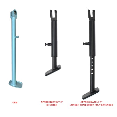 Xitomer 0-3 inch Motorcycle Adjustable Kickstand Fit for CB1000R 2024 2023 2022 2021 2020 2019 2018-2024, Motorcycle Adjustable Side Stand Adjustable Kickstand