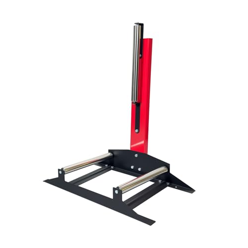 KREFINISH Rolling Wheel Detailing Stand Heavy Duty Wheel Cleaning Stand 360° Rotating Tire Stand for Wheel Rim Cleaning, Ceramic Coating, Polishing Applying Tire Shine & Car Wheel Wash