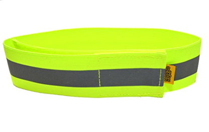 HQRP Reflective Elastic Band for Safe Running Cycling Biking Walking at Night