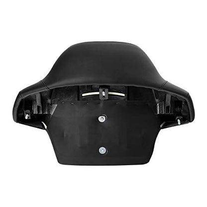 C.C. RIDER Wrap Around King Tour Trunk Backrest fit for Harley Touring Road King Street Glide Road Glide Electra Glide 2014-2024 - color: Passenger Backrest 23#Black+Blue