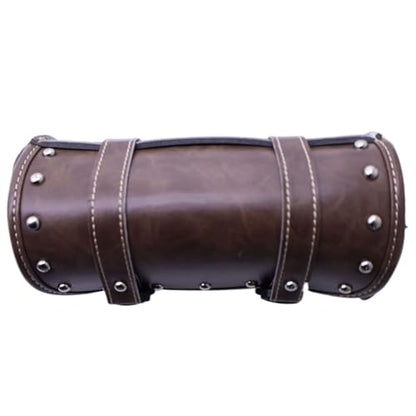 Motorcycle Handlebar Front Fork Bag Tool Roll Pouch Storage Saddlebag Retro style for Harley Honda Kawasaki Suzuki Yamaha universally suitable all motorcycle models