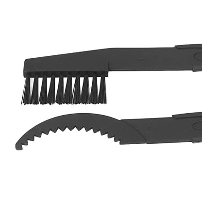AMAKO Bike Chain Brush Set 5 Pack Heavy Duty Nylon fibers Cleaning Tools for Mountain Motorcycle Bike Chain Crankset Maintenance Efficient Practical Durable ABS Material 215 X 45Mm