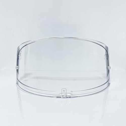 Assault Helmet Visor,Motorcycle Helmet Shield Replacement UV Protection Windshield Compatible With Assault,Stream,Rapid,Storm,FF320,FF328,FF353,FF800(Clear) - color: Clear