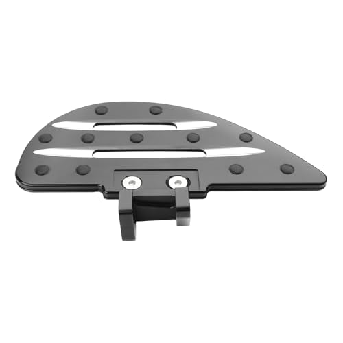 Motorcycle Front Footpegs Rider Footboard for Can Am Spyder F3/F3-S/F3-T 2015+, Anti-Slip Wide Foot Pegs Footrest Driver Floorboards Motorbike Highway Footboard Accessories (Drop Shaped-Front) - style: Drop Shaped-Front