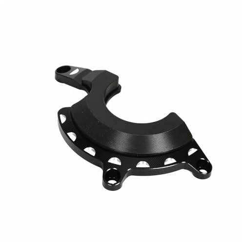 Monkey125 Left Right Engine Cover Protector Slider Compatible with Monkey 125 2022-2024 JB03 3D CNC Motorcycle Engine Crankcase Guard (Black) - color: Black