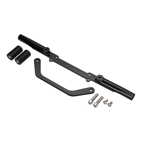TCT-MOTORPARTS Rear Passenger Foot Peg Engine Guard Crash Bar Fit For Harley Dyna Street Bob Low Rider FXDL 2006-2017 Sports Glide FXD 2007-2010 - color: Passenger Engine Crash Bar (06-17)